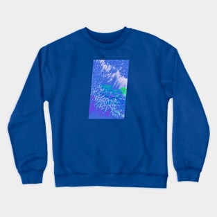 Waves Leaning In Crewneck Sweatshirt